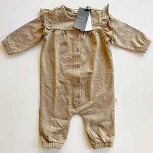 Miles Baby Ruffle Romper - 6 months